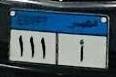Sample image from EALPR: Plates