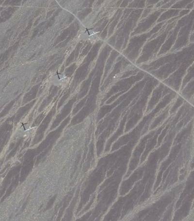 Sample image from Multi-topography Dataset for Wind Turbine Detection