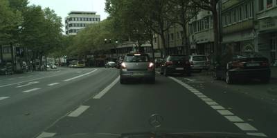 Sample image from Cityscapes