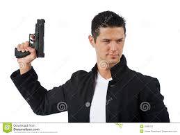 Sample image from OD-WeaponDetection: Pistol Detection