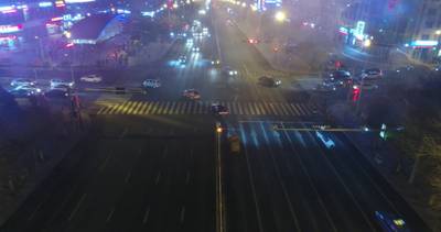 Sample image from UAVDT