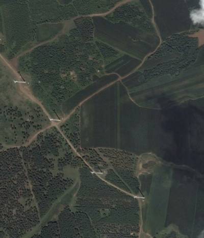 Sample image from Multi-topography Dataset for Wind Turbine Detection