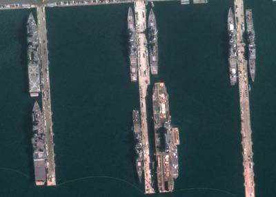 Sample image from HRSC2016-MS