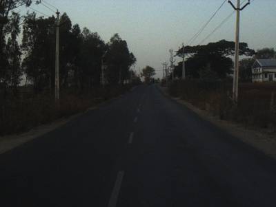 Sample image from IDD: Object Detection