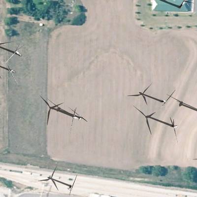 Sample image from Large Wind Turbines (by Duke Dataplus2020)