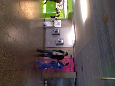 Sample image from RGB-D People Dataset