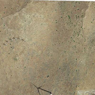 Sample image from California and Arizona Wind Turbines (by Duke Dataplus2020)