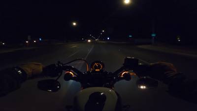 Sample image from Motorcycle Night Ride