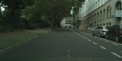 Sample image from Cityscapes