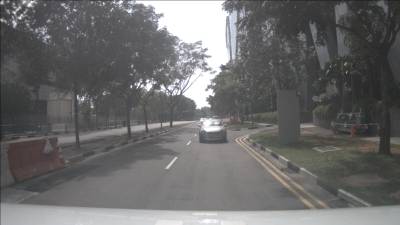 Sample image from nuImages