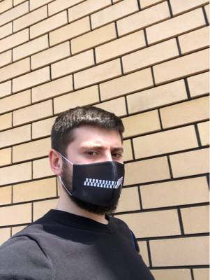 Sample image from Face Mask Detection