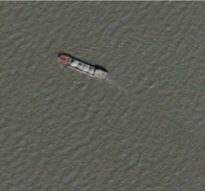 Sample image from Ship Detection from Aerial Images