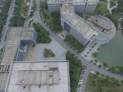 Sample image from VisDrone2019-DET