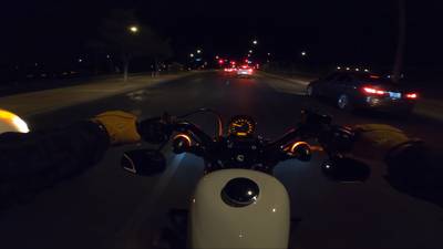 Sample image from Motorcycle Night Ride