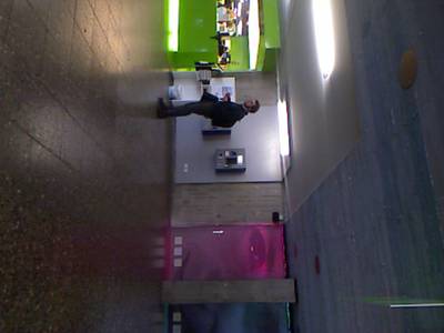 Sample image from RGB-D People Dataset