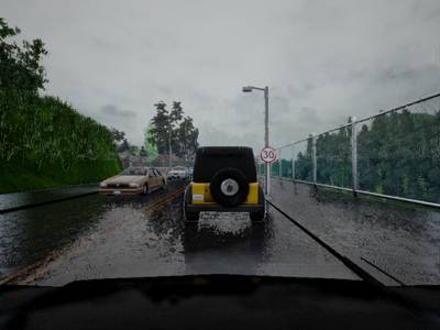 Sample image from Self Driving Cars