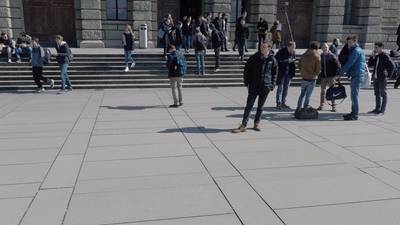 Sample image from Wildtrack