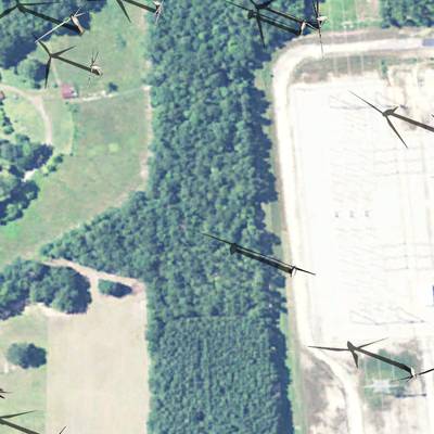 Sample image from Large Wind Turbines (by Duke Dataplus2020)