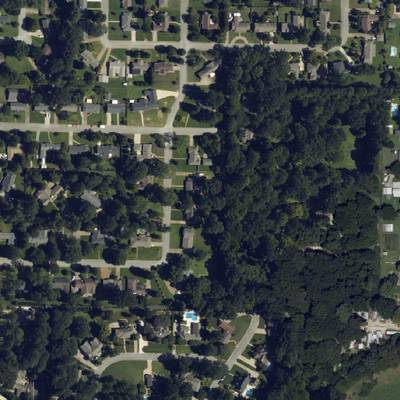 Sample image from Alabama Buildings Segmentation