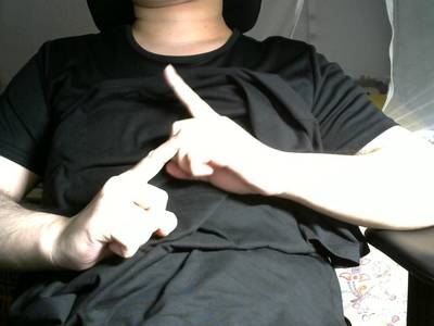 Sample image from Gesture v1.0