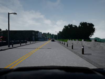 Sample image from Self Driving Cars
