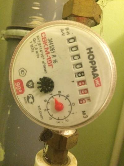 Sample image from Water Meters