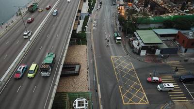 Sample image from VisDrone2019-DET