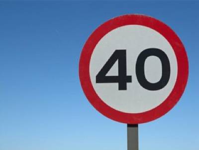 Sample image from Road Sign Detection