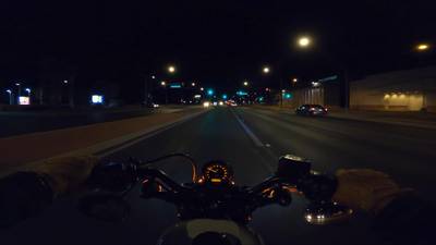 Sample image from Motorcycle Night Ride