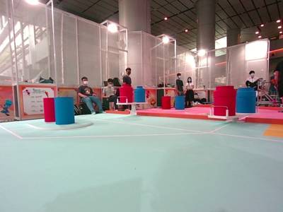 Sample image from ABU Robocon 2021 Pot