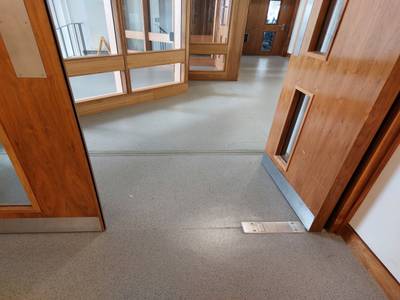 Sample image from Corridor Floor Segmentation