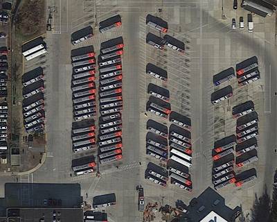 Sample image from iSAID