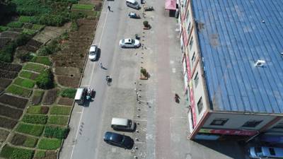 Sample image from VisDrone2019-DET