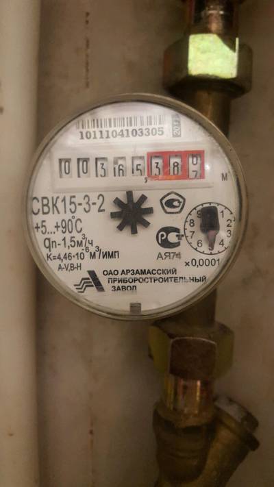 Sample image from Water Meters