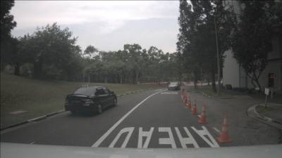 Sample image from nuImages
