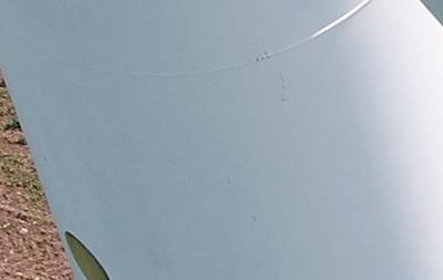 Sample image from YOLO Annotated Wind Turbine Surface Damage