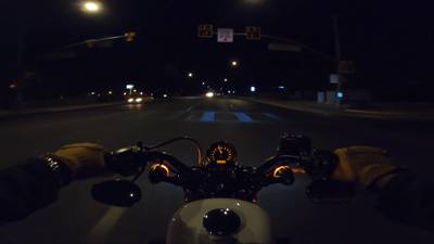 Sample image from Motorcycle Night Ride