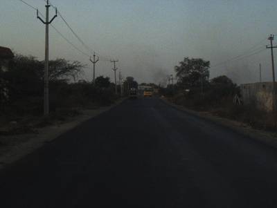 Sample image from IDD: Object Detection
