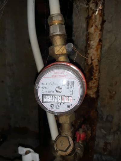 Sample image from Water Meters