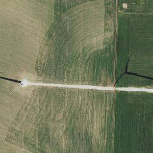 Sample image from Wind Turbine Detection (by Luke Borkowski)