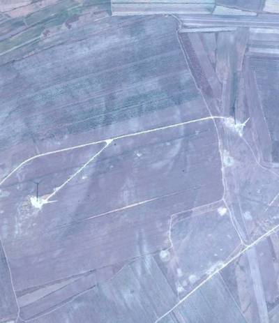 Sample image from Multi-topography Dataset for Wind Turbine Detection