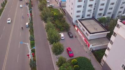 Sample image from VisDrone2019-DET