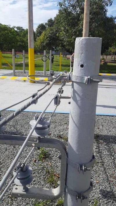 Sample image from Defects in Power Distribution Components