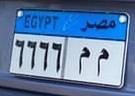Sample image from EALPR: Plates