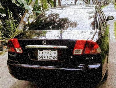 Sample image from Bangladeshi License Plate Recognition: License Plate Localization