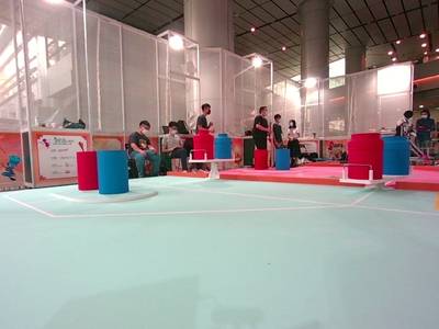 Sample image from ABU Robocon 2021 Pot