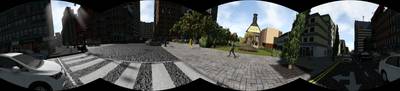 Sample image from SYNTHIA-PANO