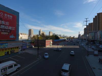 Sample image from VisDrone2019-DET