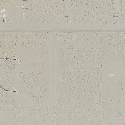 Sample image from Overhead Imagery of Wind Turbines (by Duke Dataplus2020)