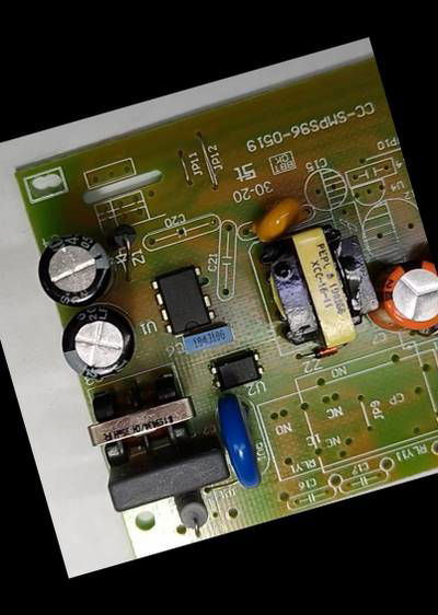 Sample image from PCB Component Detection